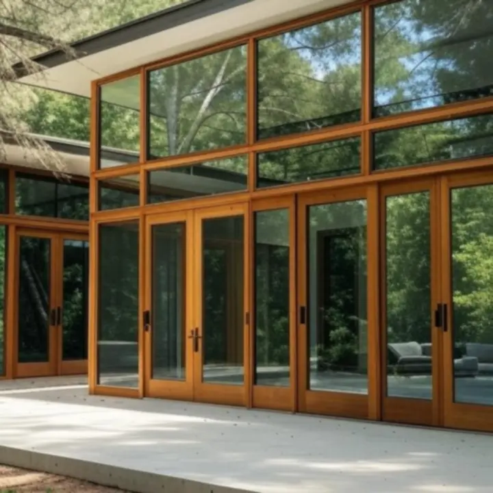 Różnorodne realizacje okien i drzwi w nowoczesnych domach