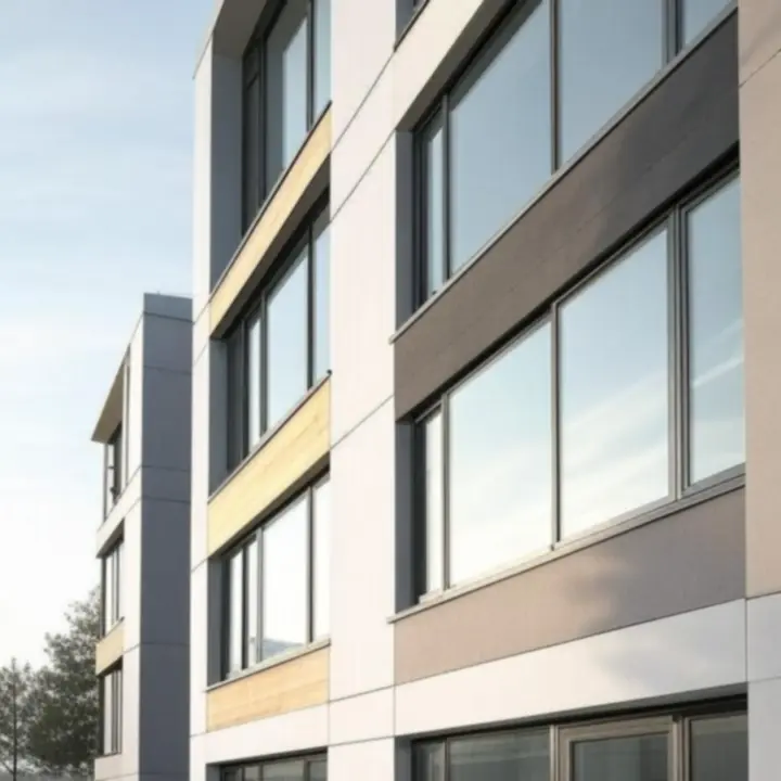 Nowoczesne okna fasadowe